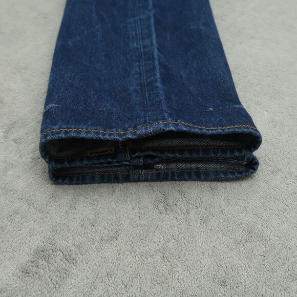 Levi's 501 Jeans Mens Size 34x34(32x31 Actual) Blue Original Straight Button Fly - Picture 14 of 16